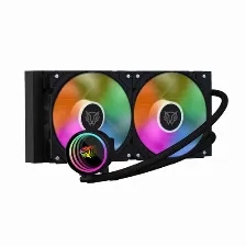 Enfriamiento Liquido Balam Rush Hydrox Pro Hx20, 2x 120mm, 1800 Rpm, Negro