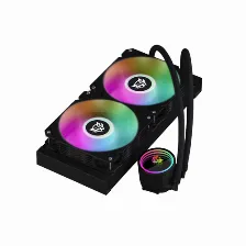 Enfriamiento Liquido Balam Rush Hydrox Pro Hx20, 2x 120mm, 1800 Rpm, Negro