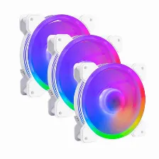 Ventilador Balam Rush Eolox Blaze Ex50kw 12 Cm, 1500 Rpm, Led Azul, Verde, Rojo, Blanco