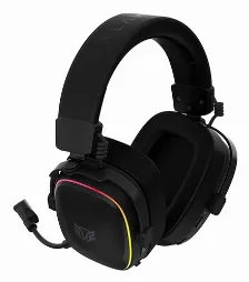 Audifono Gamer Aeon Expert Hs1100 Diadema Color Negro, Bluetooth 5.3 , Aux , Pc , Dispositivos Mobiles , Consolas, Conector Usb , Rgb.