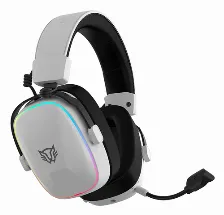 Audifono Gamer Aeon Expert Hs1100 Diadema Color Blanco, Bluetooth 5.3 , Aux , Pc , Dispositivos Mobiles , Consolas, Conector Usb , Rgb.