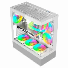 Gabinete Balam Rush Tank Super 9200 Tb Midi Tower, Psu No, Vent. 1x 120 Mm, Blanco