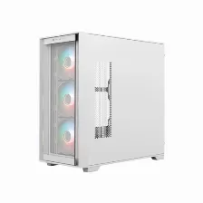 Gabinete Balam Rush Media Torre Carbono Twin 8000b Usb 3.0 4 Vent Argb Blanco (br-938785)