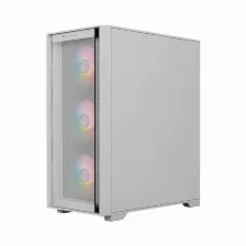 Gabinete Balam Rush Carbono Twin Mate 7000 Midi Tower Atx Micro Atx Mini Itx 4 Ventiladores Blanco