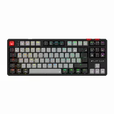 Teclado Gamer Balam Rush Level Pro Gk990, Rgb Tkl, Inalambrico, Mecanico, Bluetooth, Negro