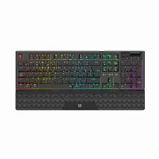Teclado Gamer Balam Rush Dominate Expert Gk9791 Inalambrico, Bluetooth, Outemu Red, Mecanico, Negro