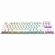 Teclado Inalambrico Balam Rush Expert Kg959, Mecanico, Espanol, Switch Brown, Rgb, Blanco