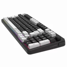 Kit Teclado Y Mouse Gamer Balam Rush Squad Conquest Pro Kg525, Inalambrico, Bluetooth, Membrana, Espanol