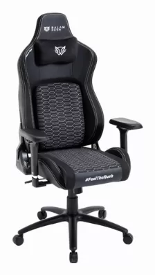 Silla Gamer Balam Rush Super U5 Reposa-brazos Si, Peso Máximo 150 Kg, Color Negro