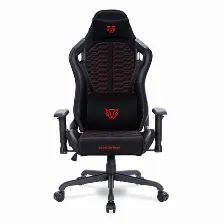 Silla Gamer Balam Rush Thunder Max V7 Mecanismo Tipo Mariposa, Asiento Acolchado Tapizado, Reposa-brazos Si, Peso Máximo 120 Kg, Color Negro