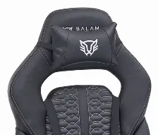 Silla Gamer Balam Rush Force Super Z5 Reposa-brazos Si, Peso Máximo 150 Kg, Color Negro