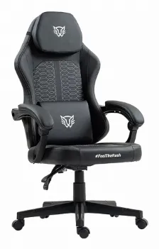 Silla Gamer Balam Rush Force Max Z3 Nova, Reposa-brazos, Hasta 120kg, Negro