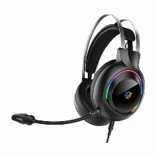 Diadema Gamer Balam Rush Hesix Ii Hs688 Alambrico 3.5mm Negro