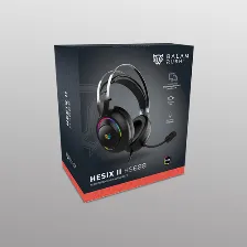 Diadema Gamer Balam Rush Hesix Ii Hs688 Alambrico 3.5mm Negro