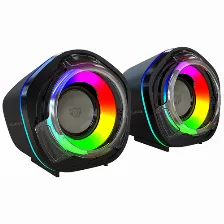 Bocinas Balam Rush Br-941228 2.0, Usb, Bt, Inalámbrico Y Alámbrico, Universal, Negro