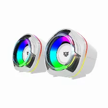 Bocinas Balam Rush Br-941235 2.0, Usb, Bt, Inalámbrico Y Alámbrico, Universal, Blanco