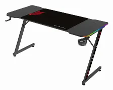 Escritorio Balam Rush Olympus Spot Glow Mrx6000 Forma Rectangular, Tamaño 1400 X 600 Mm, Color Negro