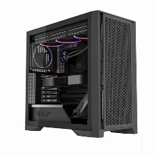 Gabinete Gamer Balam Rush Carbono Polar Twin Mate 9900, Media Torre, Atx/micro-atx/mini-itx, 5x Vent., Negro