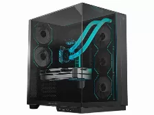 Gabinete Balam Rush Tank Majestic 7600, Midi-tower, Atx/micro-atx/mini-itx, 5x Ventiladores, Negro