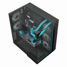 Gabinete Balam Rush Tank Majestic 7600, Midi-tower, Atx/micro-atx/mini-itx, 5x Ventiladores, Negro
