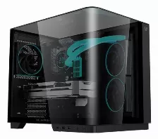 Gabinete Balam Rush Tank Expert Curve 6800, Midi-tower, Atx/micro-atx/ Itx, 3x Ventiladores, Negro
