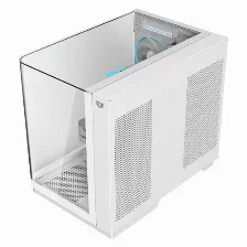 Gabinete Balam Rush Tank Expert Curve 6800 Midi Tower, Vent. 1x 120 Mm, Transparente, Blanco