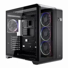 Gabinete Balam Rush Tank Expert Curve 7400 Midi Tower, Atx/micro-atx/mini-itx, 4xventiladores, Negro