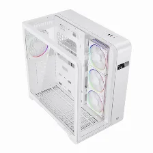 Gabinete Balam Rush Tank Expert Curve 7400 Midi Tower, Atx/micro-atx/mini-itx, 4x Ventiladores, Blanco Open Box