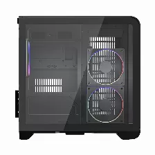 Gabinete Balam Rush Thank Expert Curve 6400, Mini-tower, Micro-atx/mini-itx, 3xventiladores, Negro