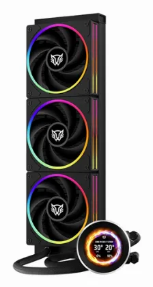 Enfriamiento Liquido_ Balam Rush Hydrox Expert Level Hyx40 3 X 12 Cm, 2200 Rpm, Negro