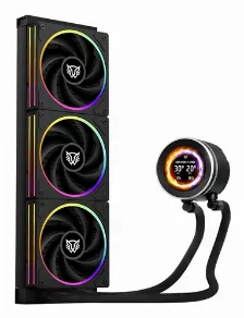 Enfriamiento Liquido_ Balam Rush Hydrox Expert Level Hyx40 3 X 12 Cm, 2200 Rpm, Negro