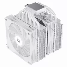 Disipador Balam Rush Hex90 12 Cm, 2000 Rpm, Blanco