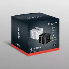 Disipador Balam Rush Heliux Pro Hex75 12 Cm, 2200 Rpm, Negro