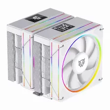 Disipador Balam Rush Heliux Pro Hex75 12 Cm, 2200 Rpm, Blanco