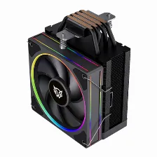 Disipador Balam Rush Heliux Pro Hex55, 120mm, Max 2000rpm, Amd/intel, Negro