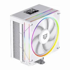 Disipador Balam Rush Heliux Pro Hex55, 120mm, Max 2000rpm, Amd/intel, Blanco