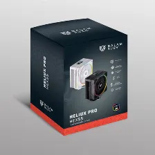Disipador Balam Rush Heliux Pro Hex55, 120mm, Max 2000rpm, Amd/intel, Blanco