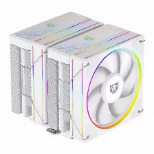 Disipador Balam Rush Heliux Pro Hex70 12 Cm, 2200 Rpm, Blanco