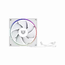 Ventilador Balam Rush Br-942133 12 Cm, 1600 Rpm, Led Multi, Blanco
