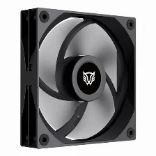 Ventilador Balam Rush Eolox Glaziar Exg77 120mm, 2000 Rpm, Negro
