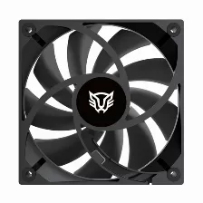 Ventilador Balam Rush Eolox Glaziar Exg77 120mm, 2000 Rpm, Negro
