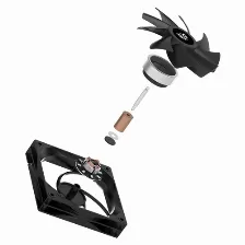 Ventilador Balam Rush Eolox Glaziar Exg77 120mm, 2000 Rpm, Negro