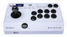 Gamepad Gamer Balam Rush Fury Pro As900 / Control Arcade / Alambrico / Compatible Ps4, Ps3, Ns, Android, Ios, Pc / Recargable 1000 Mah /control Joystick / Blanco / Br-943604