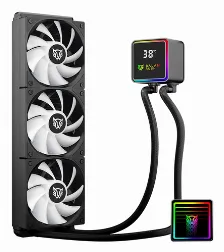 Enfriamiento Liquido Gamer Balam Rush Cryo Prism 360 Black / 3 Ventiladores / 120mm / Rodamiento Ceramico / Argb / 67.5 Cfm / 1800 Rpm / Negro / Br-944069