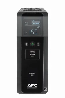 No Break Apc Br1500m2-lm 1.5 Kva / 900 W, 1080 J, Entrada 147 V, 10 Salidas Ac, Negro
