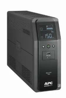No Break Apc Br1500m2-lm 1.5 Kva / 900 W, 1080 J, Entrada 147 V, 10 Salidas Ac, Negro