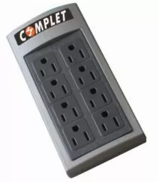 Multicontactos Complet Con Supresor De Tension, 720w, 8 Contactos