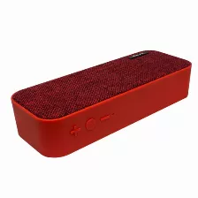 Bocinas Portatil Vorago Bsp-150, Bluetooth, Micro Sd, Usb, Roja