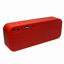 Bocinas Portatil Vorago Bsp-150, Bluetooth, Micro Sd, Usb, Roja