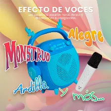 Bocina Vorago Bsp-205-bl Usb, Bt, Inalambrico, Universal, Azul